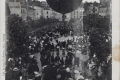 1907 5 Enlèvement du ballon 'la ville de Corbeil' , place du marché 1907