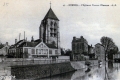 L'église et vue sur l'Essonne