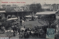 M Le marché et l'entrée des écoles